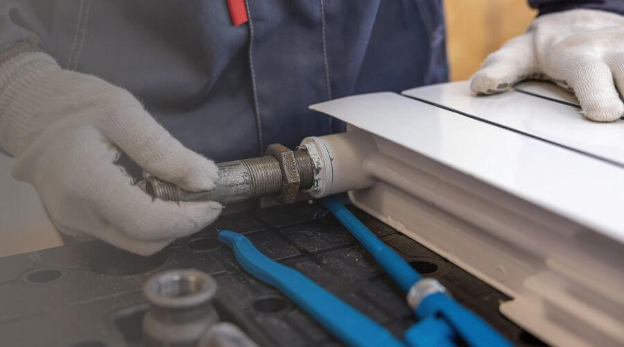 Professional water heater repair services in Lake, MI